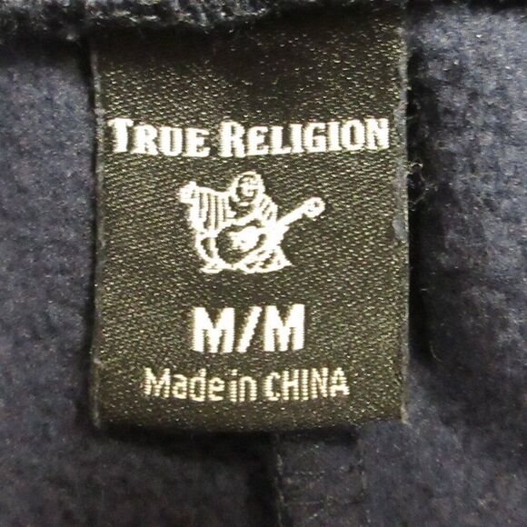 TRUE RELIGION Collegiate Logo Jogger Womens Sz M Ace Blue Athletic Sweatpants - Picture 5 of 15